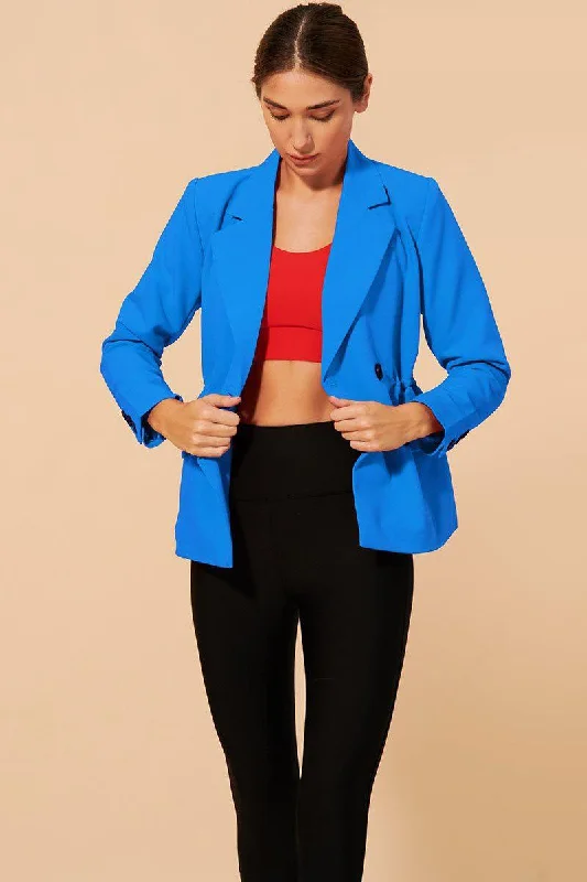 Women's elegant jacketsTifan Blazer - Cornflower Blue Women's elegant jackets