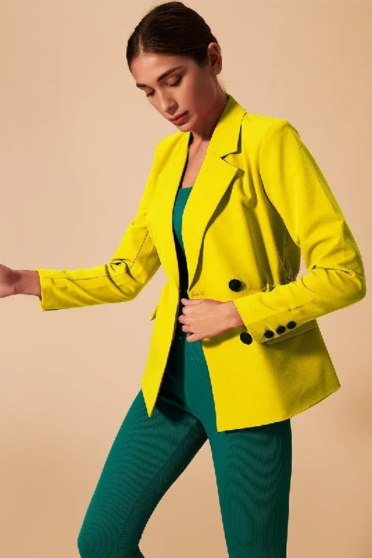 Women's Zara jacketsTifan Blazer - Yellow Delis Women's Zara jackets