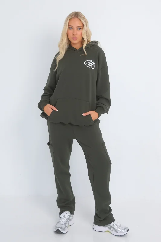 Women's trendy jacketsAW23 Team Hoodie - Pine Women's trendy jackets