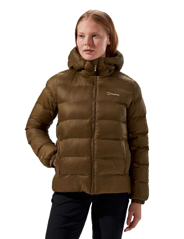 Women's gym jacketsEwden Synthetic Insulated Jacket - Bark Brown Women's gym jackets