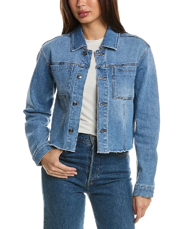 HUDSON Jeans Micro Crop Jacket Fashionable Women’s Blazer