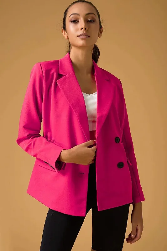 Women's affordable jacketsTifan Blazer - Pink Coral Women's affordable jackets