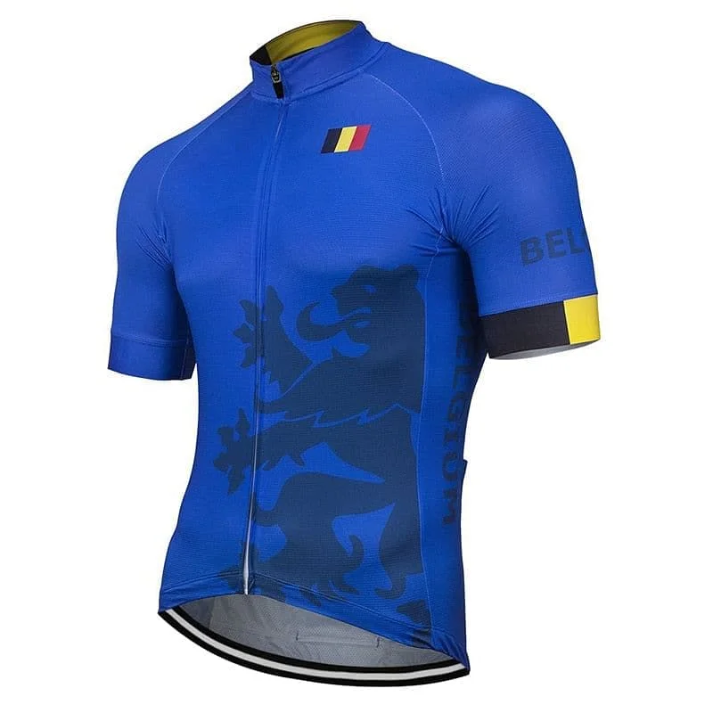 Belgium Cycling Jersey Casual Hoodie Style