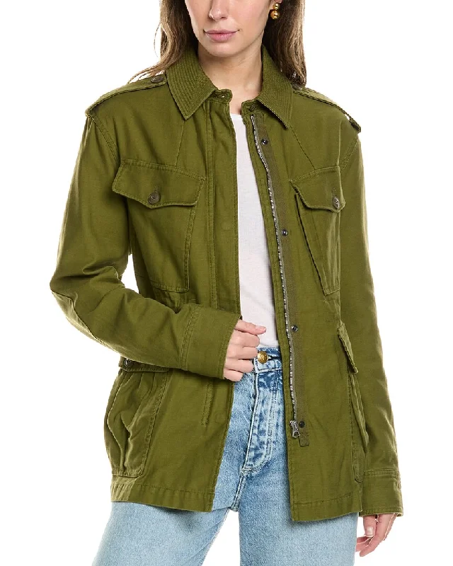 rag & bone Lorenze Military Jacket Office Blazer Style