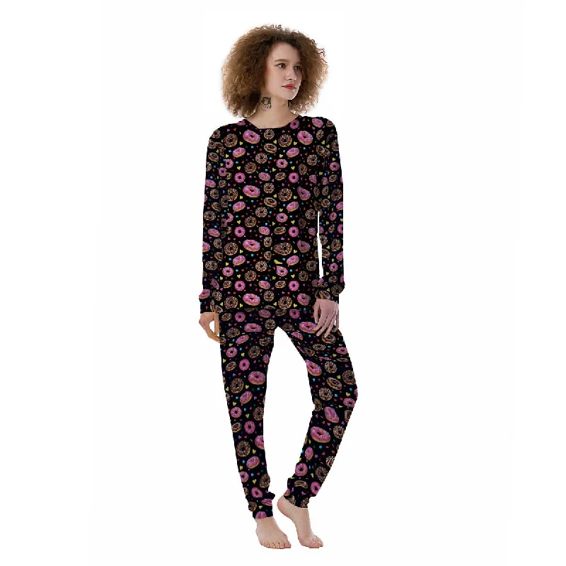 Best pajama sets for teensDonut Glaze Print Pattern Women's Pajamas Best pajama sets for teens