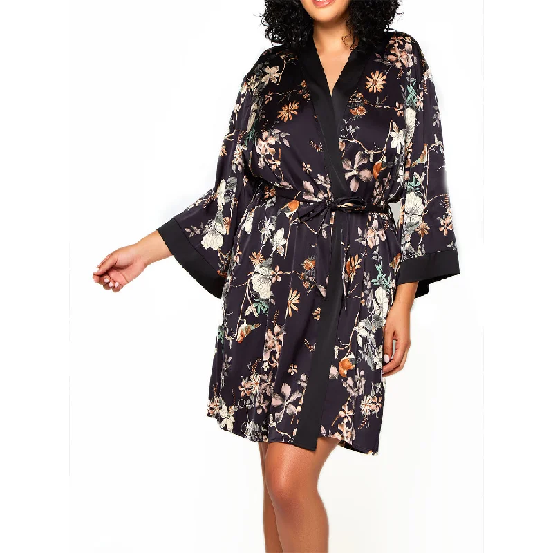 Amazon pajama setsSatin Floral Robe Plus Size Amazon pajama sets