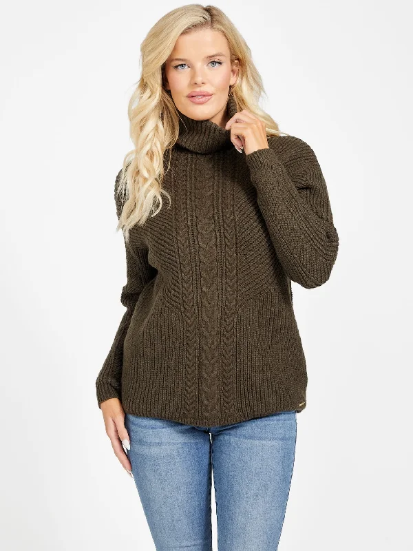 Travel-friendly sweatersMelissa Turtleneck Sweater Travel-friendly sweaters