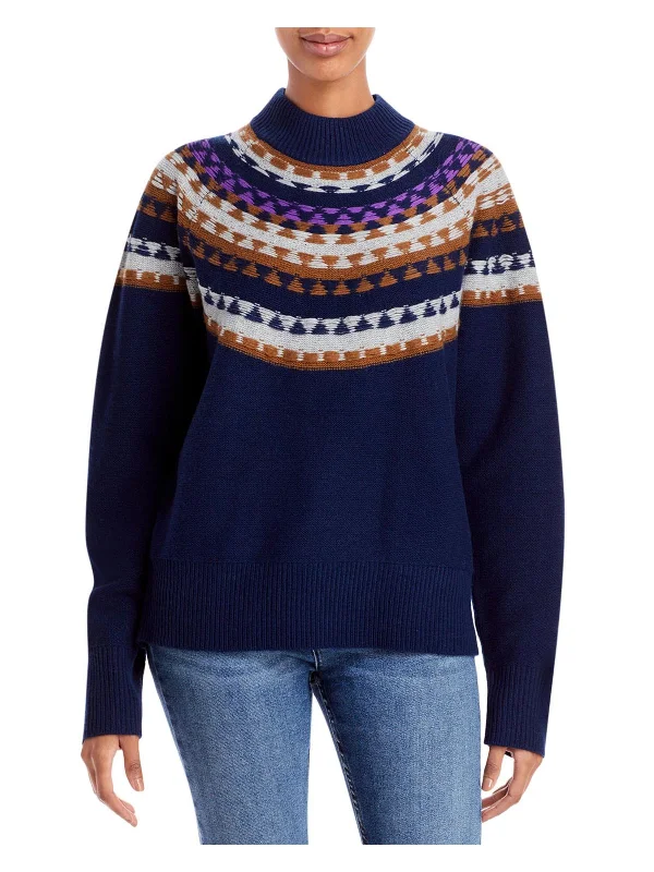 Must-have sweaters for this seasonWomens Fairisle Wool Blend Pullover Sweater Must-have sweaters for this season