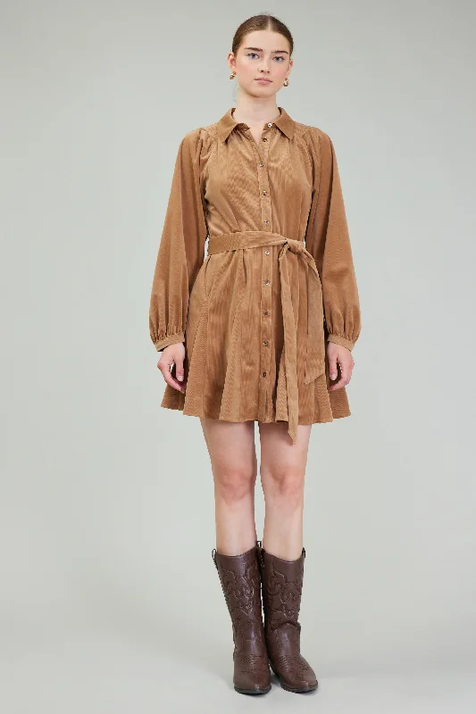 Winter mini dressesCarmel Corduroy Mini Dress Winter mini dresses