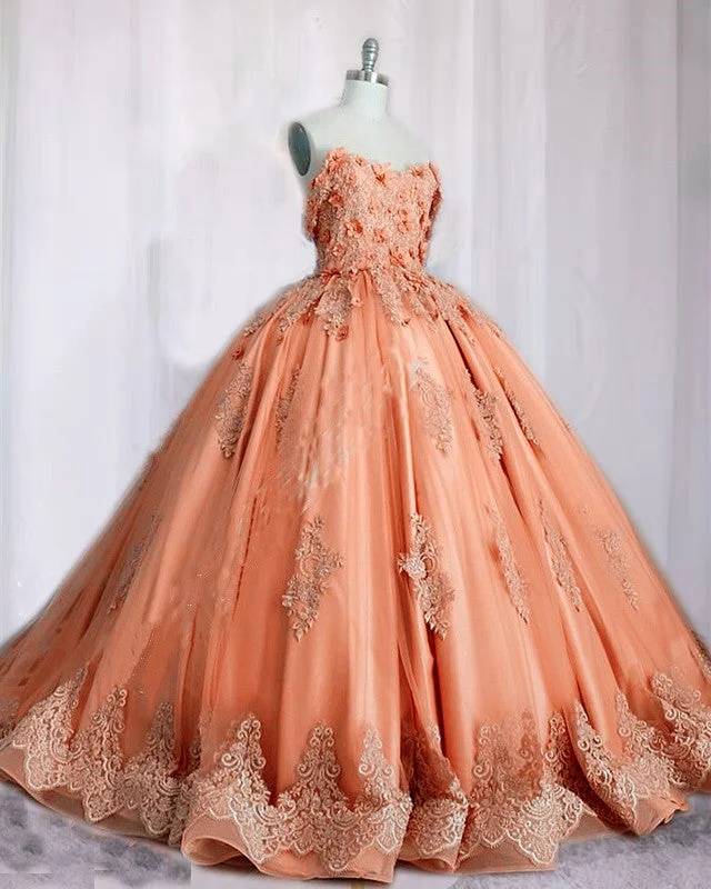 Empire waist wedding dressesBall Gown Quinceanera Dresses Organza Ruffles Lace Off Shoulder Empire Waist Dress