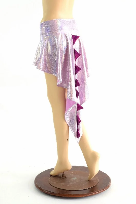 Lounge unclassified skirtsLilac Purple Holographic  Dragon Tail Skirt Lounge unclassified skirts