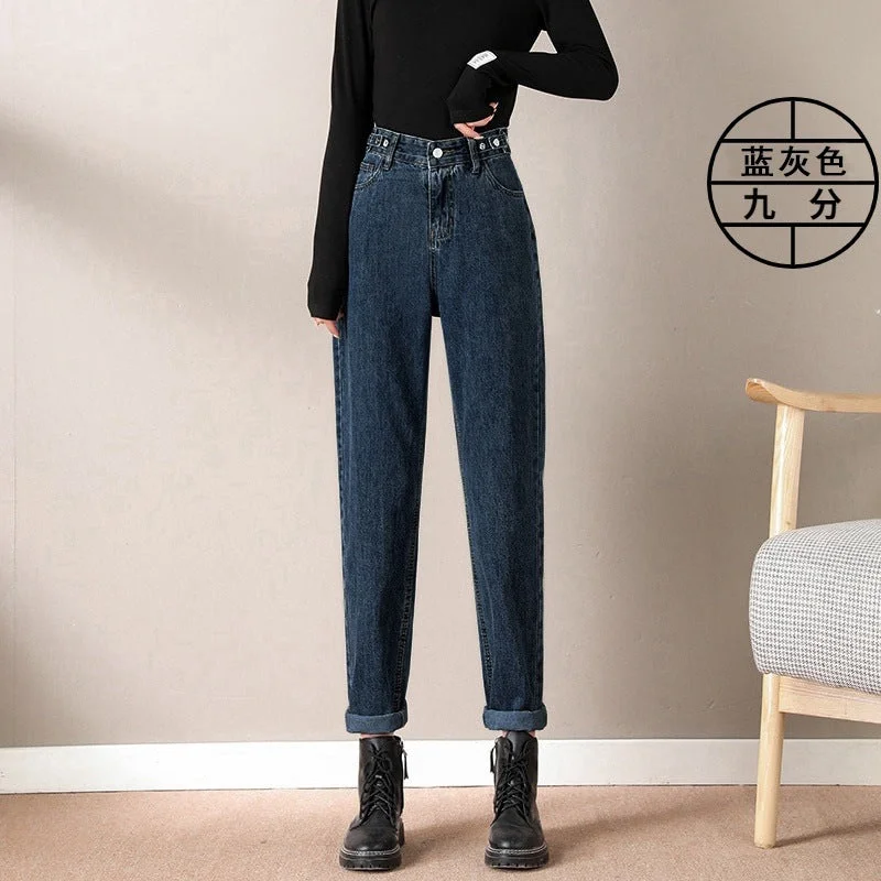 Striped unclassified skirtsNiDELL: Women’s Elegant Straight Leg Jeans For Winter Striped unclassified skirts