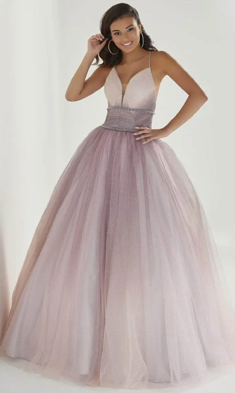 Sexy party dressesChristina Wu Prom Exclusive - 46271 V-Neck Ombre A-Line Gown Maternity party dresses