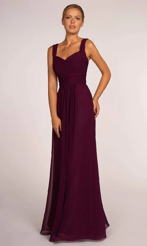 Luxury maxi dressesElizabeth K - Sleeveless Shirred Chiffon Long Dress GL2608 Cheap maxi dresses