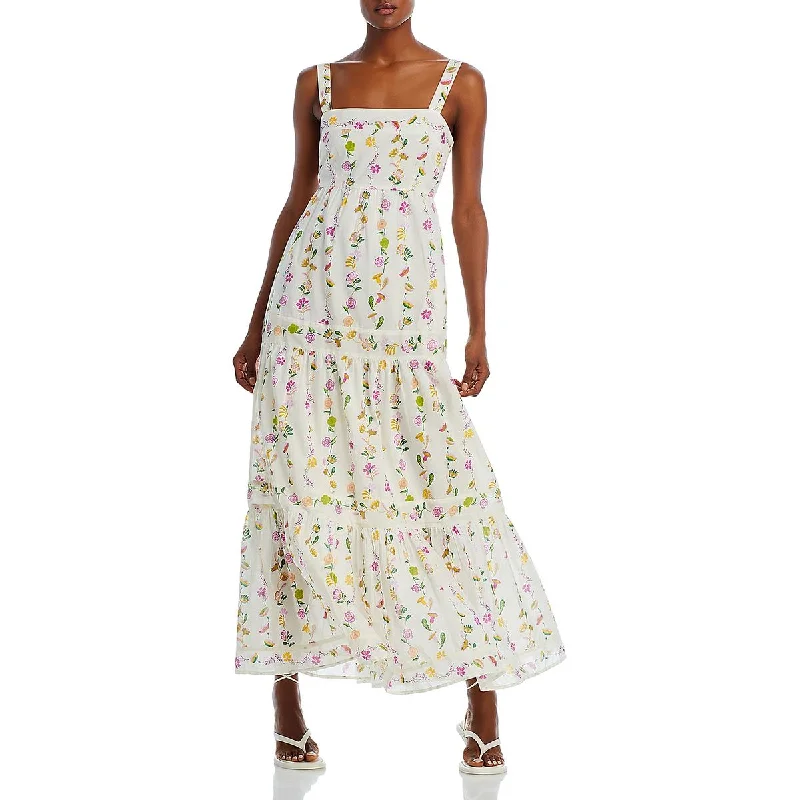 Spring floral dressesBanjanan Womens Daniela Floral Print Cotton Sundress Spring floral dresses