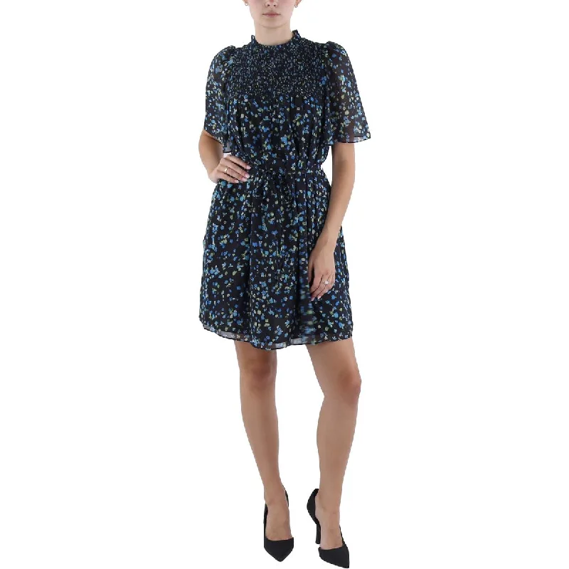 Floral dresses under $100French Connection Womens Floral Print Above Knee Shift Dress Floral dresses under $100