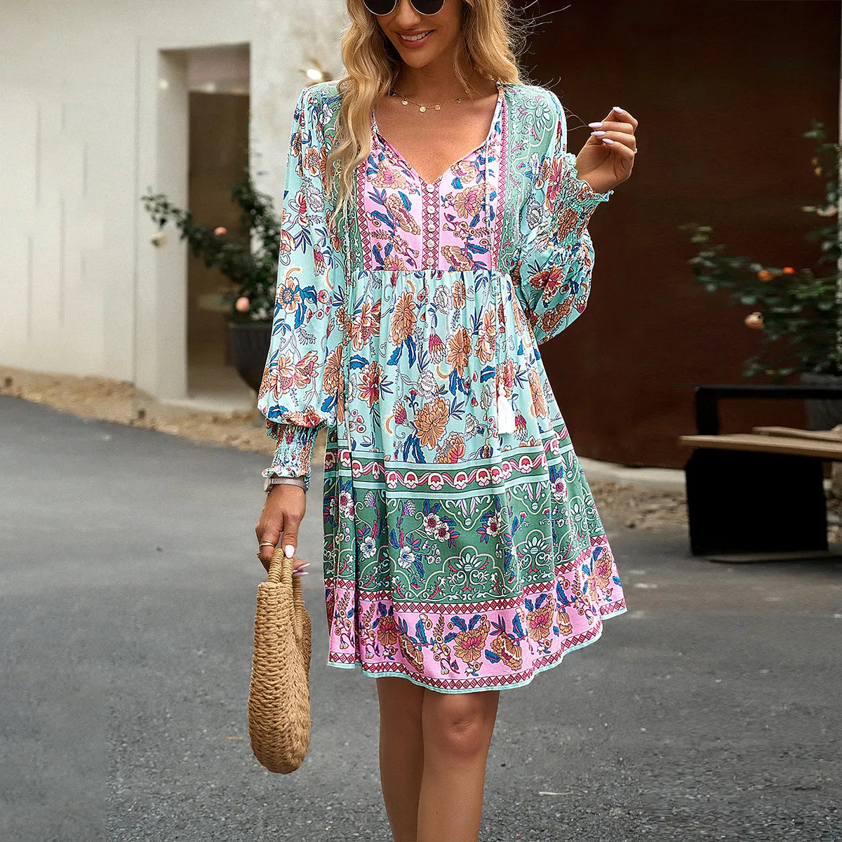 Engagement unclassified dresses2024 Casual Bohemian Dress: New Fashion Boho Dress for Women Engagement unclassified dresses