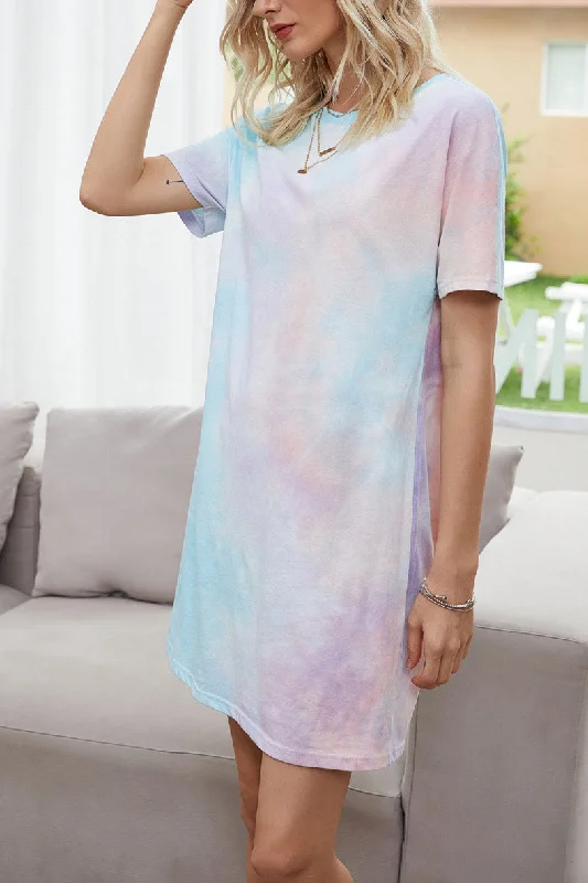 Luxury unclassified dressesGradient Scoop Tie-dyed Tee Dress Luxury unclassified dresses