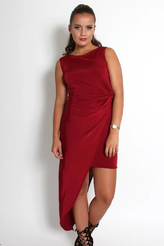 Petite unclassified dressesMarla Wine Asymmetric Dress Petite unclassified dresses