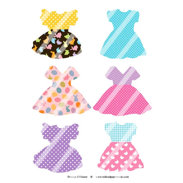 Trendy new unclassified dressesEaster Dresses Collage Sheet 13 Trendy new unclassified dresses