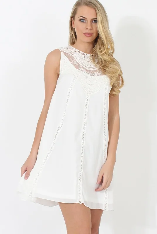 Popular unclassified dressesWhite Crochet Dress - Iva Popular unclassified dresses